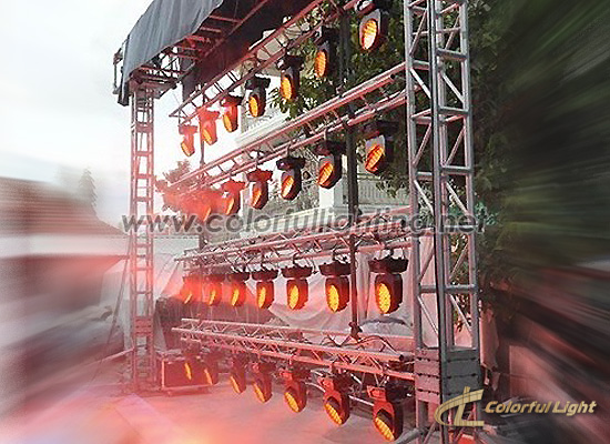 Edison 108 x 3W 12CHs RGBW Led Moving Head In The Show