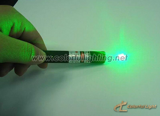 5mw-150mw Green Laser Pointer Effect