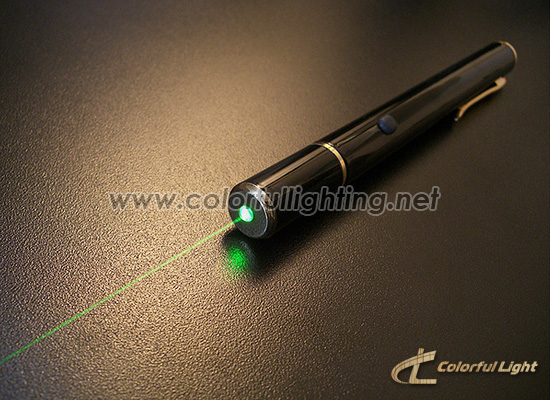5mw-150mw Green Laser Pointer Black Gold Color Effect