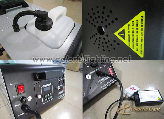 Details of 3000W Fog Machine With Remote and DMX Control