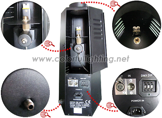 Details Of LPG Fire Machine Flame Projector