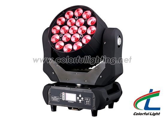 19 4in1 Wash LED Zoom Moving Head